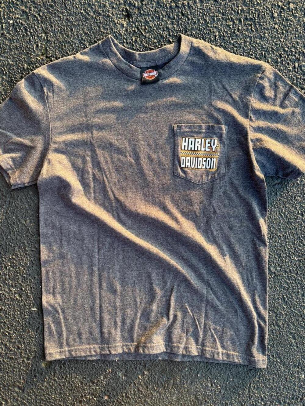 Harley Davidson Men's Grey Tshirt